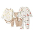 thumbnail image 1 of Burt's Bees Baby 4-Piece Layette Playwear Set, 1 of 8