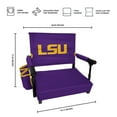 thumbnail image 3 of Logo Brands LSU Tigers Premium Stadium Seat, 3 of 6