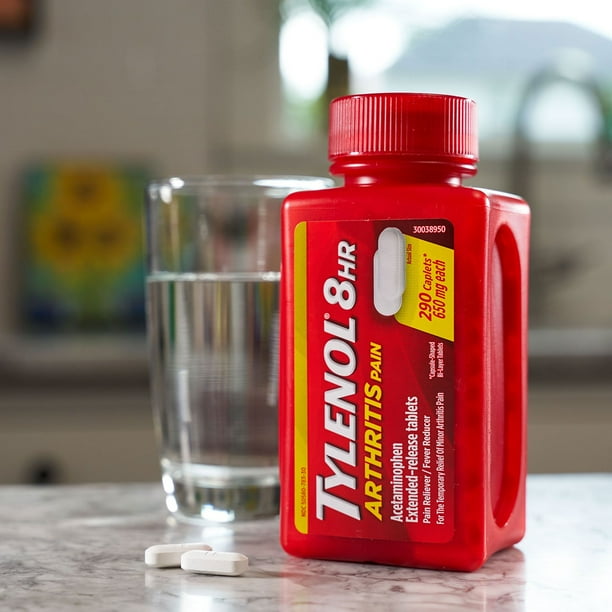 Tylenol 8-Hr. Arthritis Pain Caplets, 650 mg Acetaminophen, 290 ct
