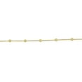 thumbnail image 2 of 14K Gold Bead Stationed Bracelet, 2 of 4