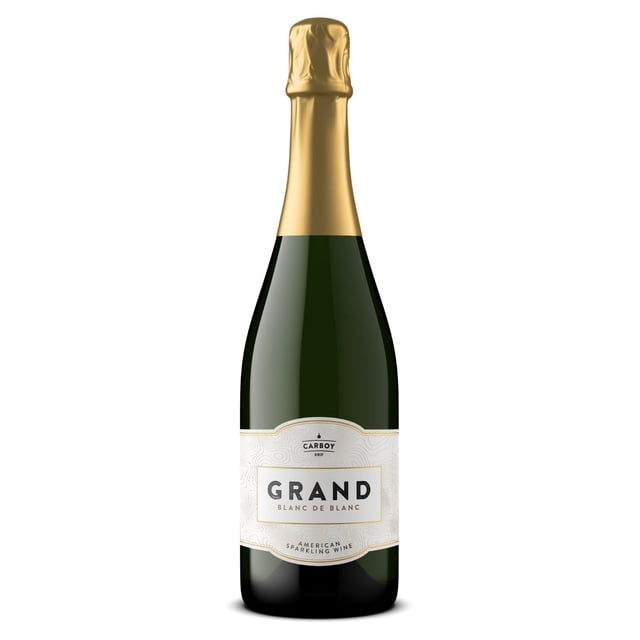 Carboy Winery GRAND Blanc de Blanc Sparkling Wine, 750 ml