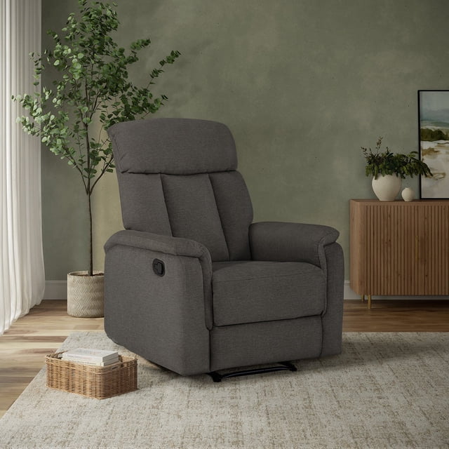 Irving Fabric Manual Recliner Chair