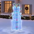 thumbnail image 3 of Member's Mark 6' Pre-Lit Crystal Iced Giftbox, 3 of 6