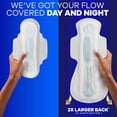 thumbnail image 7 of Always Maxi Overnight Pads with Wings, Size 5, 66 ct., 7 of 9