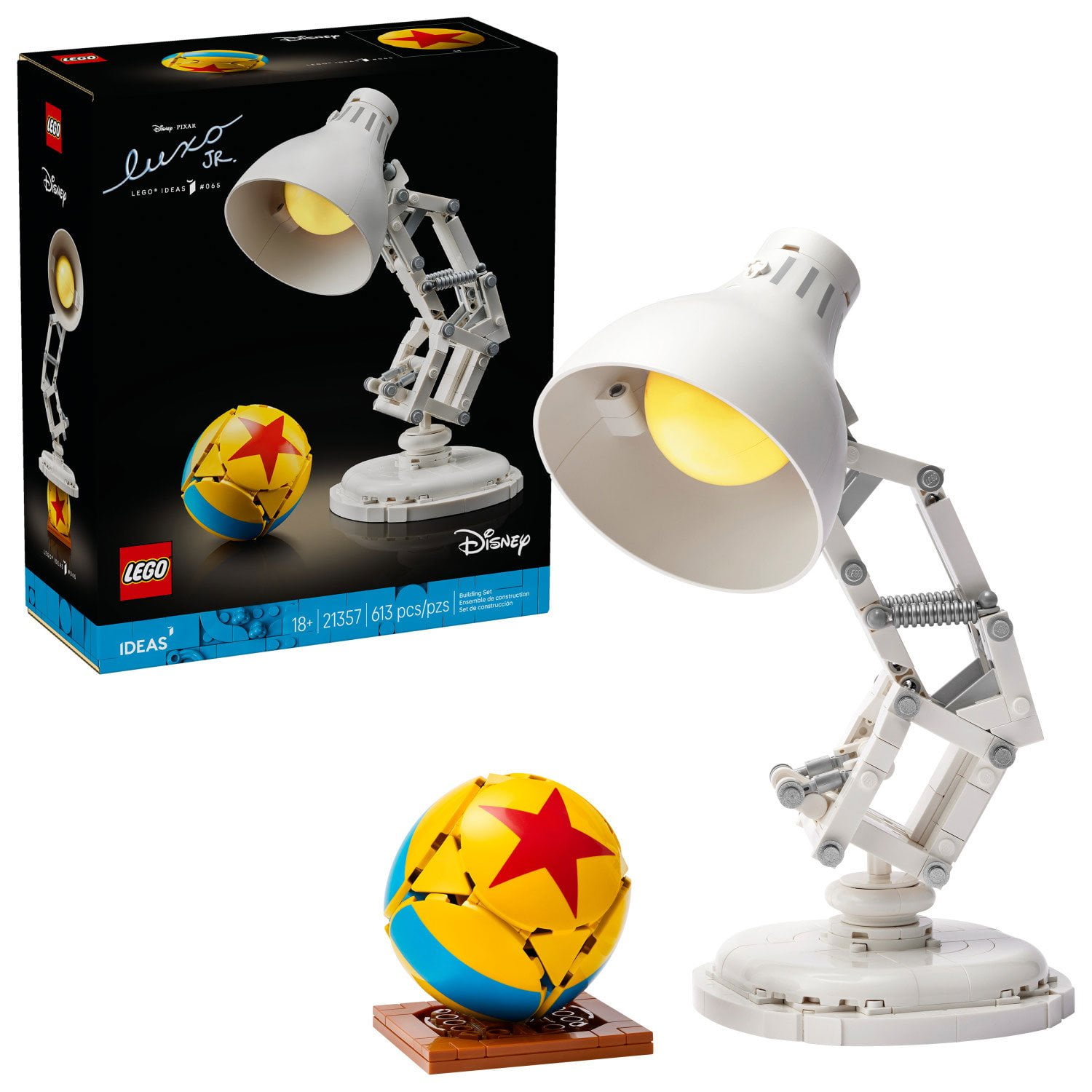 LEGO Ideas Disney Pixar Luxo Jr. Building Set, 613 pc. - Samsclub.com