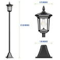 thumbnail image 5 of Westinghouse LED Solar Post Lights 100 Lumens, 2-Pack, 5 of 10