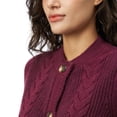 thumbnail image 4 of Frye Women's Cable Knit Sweater Vest, 4 of 9