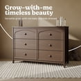 thumbnail image 3 of Graco Olivia 6 Drawer Double Dresser, Choose Color, 3 of 9