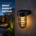 thumbnail image 3 of Westinghouse 500 Lumen Solar Motion-Activated Outdoor Wall Light, 2-Pack, 3 of 8