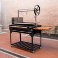 thumbnail image 1 of Backyard Discovery Premium Santa Maria BBQ Grill with Wood Fire and Charcoal Grill, 1 of 13