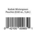 thumbnail image 1 of Kodiak Wintergreen Pouches 0.82 oz., 5 pk., 1 of 1