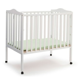 Delta Children Portable Crib with Mattress, Choose Color
