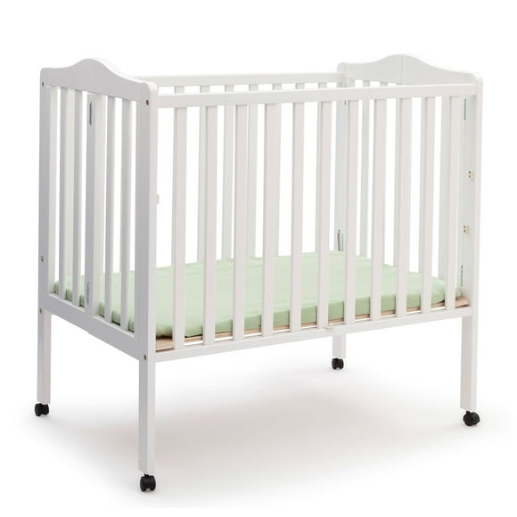 Delta Children Portable Crib with Mattress, Choose Color