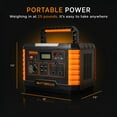 thumbnail image 3 of 1,000 Watt Wattbricks Energy Inc. MP1000 Portable Power Station  Solar Generator, 3 of 6