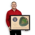 thumbnail image 4 of YouTheFan MLB 25-Layer Stadium View 3D Wall Art, 4 of 5