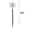 thumbnail image 5 of Member's Mark 5ct Snowflake Pathway LED Lights, 9' Lighted Length, 5 of 5