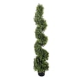 thumbnail image 1 of Faux 5' Spiral Topiary in Black Grower's Pot, 1 of 6