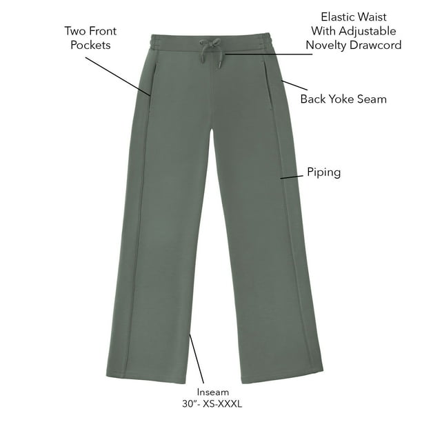 Member's Mark Women's Sandwash Wide Leg Pant - Samsclub.com