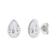thumbnail image 1 of Lab Created Diamond Earrings in 14K Gold, 1 of 7