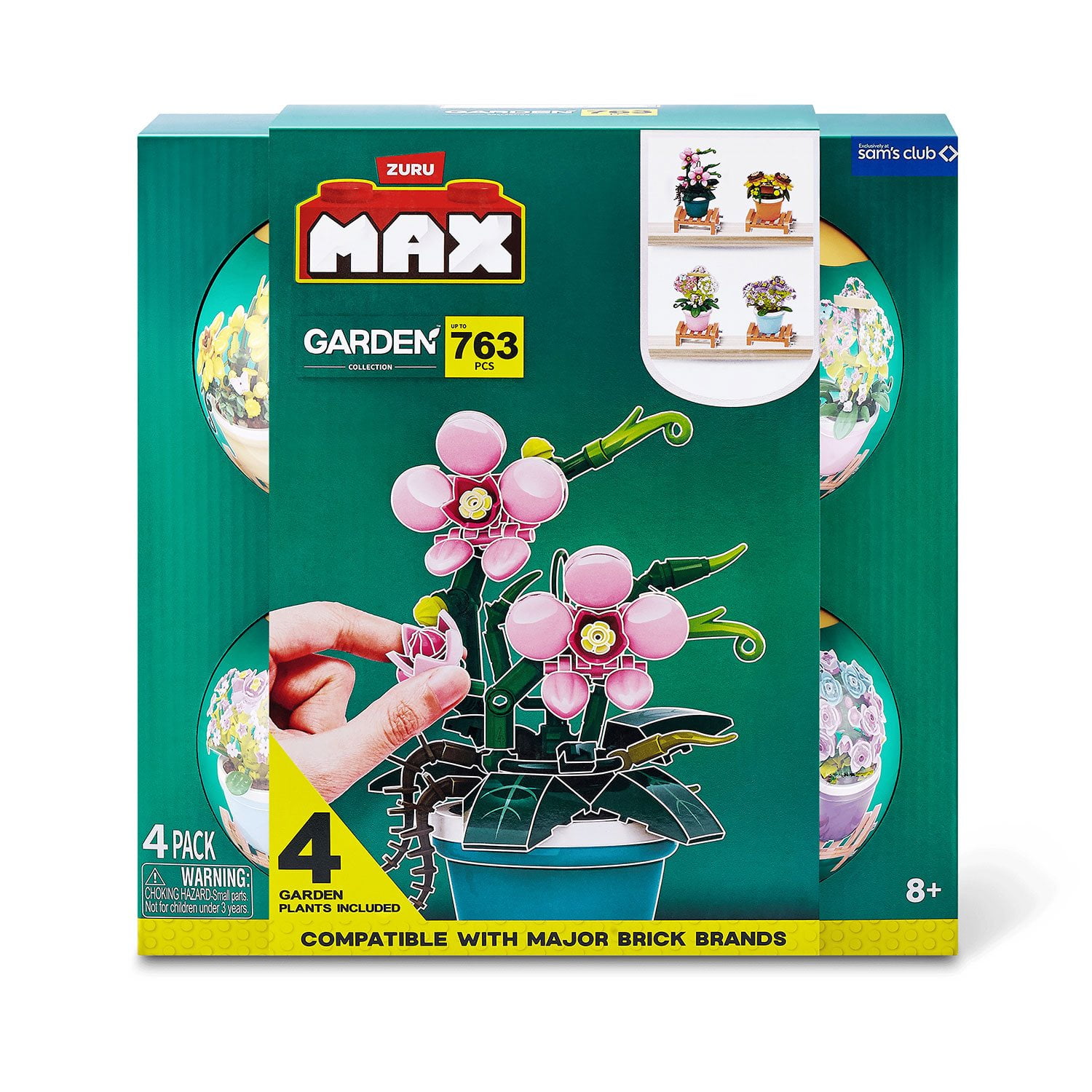 Zuru MAX Premium Building Bricks Collection, 4 pk. - Samsclub.com