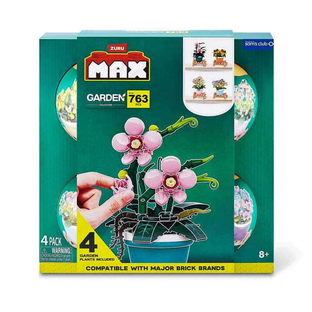 Zuru MAX Premium Building Bricks Collection, 4 pk.