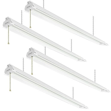 Westinghouse 4' 5000 Lumen LED Shop Light, White Finish, 4 pk.