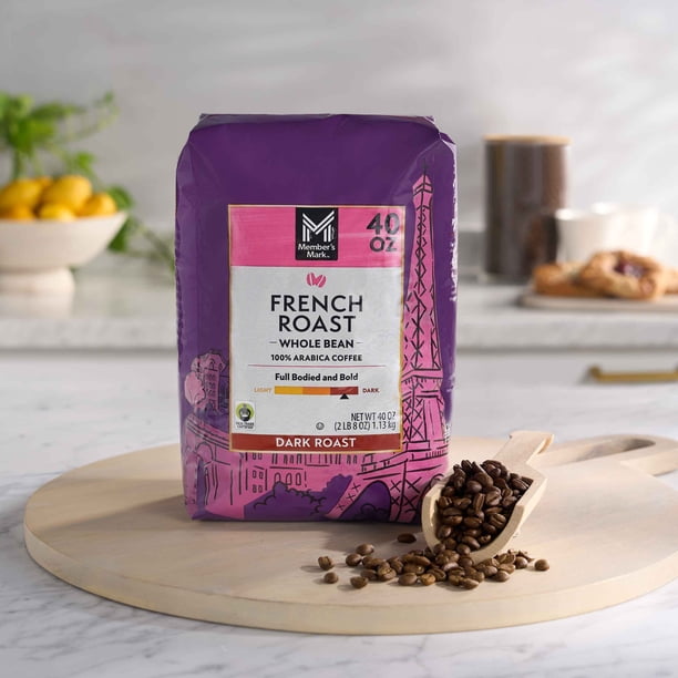 Member's Mark French Roast Whole Bean Coffee, 40 oz. - Samsclub.com