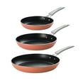 thumbnail image 4 of Tramontina 3-Piece Frying Pan Set with Nonstick Interior, Assorted Colors, 4 of 12