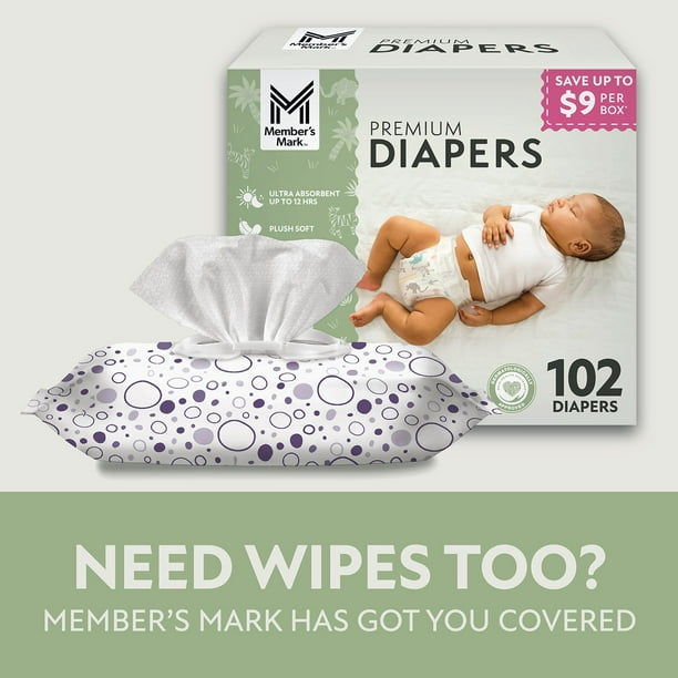 Member's Mark Diapers Sam's Club Size Diapers Member's