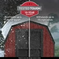 thumbnail image 4 of Handy Home Products Barn 8' x 12' Outdoor Wooden Shed, Choose Installation, 4 of 15