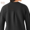 thumbnail image 6 of Member's Mark Women's Luxe Crewneck Sweatshirt, 6 of 7