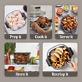 thumbnail image 9 of Ninja Crispi® Pro 6-in-1 Glass Countertop Air Fryer, 9 of 13