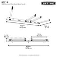 thumbnail image 12 of Lifetime Wall-Mounted Chair Rack, 12 of 14