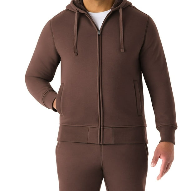 Member's Mark Men's Sherpa Lined Full Zip Hoodie