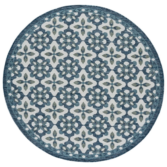 Safavieh Resort Indoor/Outdoor Round Rug Collection, 6' 7"