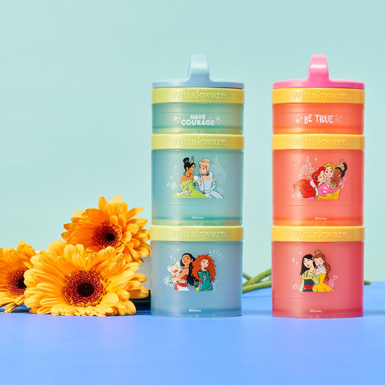 Whiskware Disney Combo Snack Pack Lunch Set, Choose Color