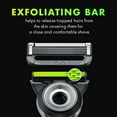 thumbnail image 4 of GilletteLabs Men's Razor with Exfoliating Bar, 1 Handle, 7 Refills, 1 Premium Magnetic Stand, 4 of 6