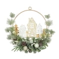 thumbnail image 3 of Member's Mark 24" Pre-Lit Village Wreath, 3 of 5