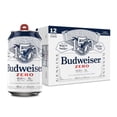 thumbnail image 1 of Budweiser Zero Non-Alcoholic Beer, 12 fl. oz. can, 12 pk., 1 of 6