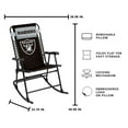 thumbnail image 3 of Logo Brands Las Vegas Raiders Bungee Rocker, 3 of 5