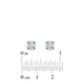 thumbnail image 4 of 0.13 CT. T.W. Round Cut Diamond Stud Earrings in 14K Gold, 4 of 4