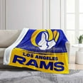 thumbnail image 4 of Logo Brands NFL Sherpa Throw Blanket, 60" x 70", Choose Team, 4 of 5