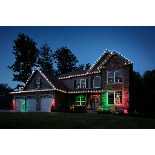 CYNC Full Color Direct Connect Outdoor Par38 Smart Bulbs 2pk