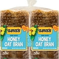 thumbnail image 1 of Love's Royal Hearth Honey Oat Bran Bread, 48 oz., 2 pk., 1 of 5