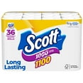 thumbnail image 1 of Scott 1100 1-Ply Toilet Paper 36 rolls, 1100 sheets/roll, 1 of 10