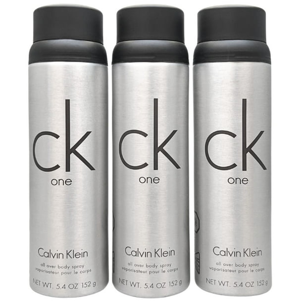 calvin klein cigarettes Calvin Klein CK One Body Spray, 5.4 oz, 3 pk