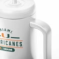 thumbnail image 5 of Logo Brands Miami Hurricanes Stainless Steel Leakproof Tumbler, 5 of 6