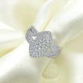 thumbnail image 7 of 1.00 CT. T.W. Round Cut Marquise Shape Halo Diamond Ring in 14K Gold, 7 of 8