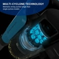thumbnail image 6 of Tineco GO Pet Cordless Stick Vacuum with ZeroTangle Brush Technology, Teal (GO301), 6 of 8