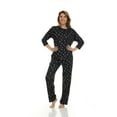thumbnail image 2 of Flora Nikrooz 2 Piece 3/4 Sleeve Henley PJ Set, 2 of 12